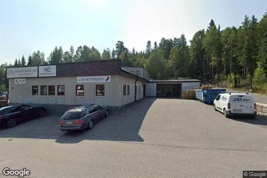 Industrilokaler att hyra i Sundsvall - Bild från Google Street View