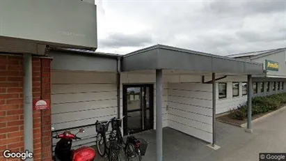 Lagerlokaler att hyra i Halmstad - Bild från Google Street View